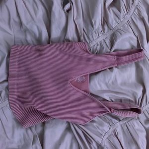 light pink tank top